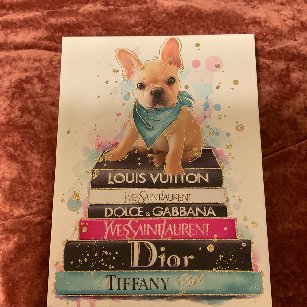 Brand new dog print